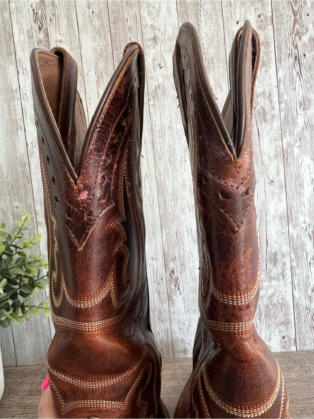 ARIAT WOMEN'S HERITAGE WESTERN BOOTS - SNIP TOE cowboy Festival  Women’s 10 - Picture 8 of 10